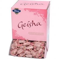 KONFEKTES FAZER GEISHA PIENA ŠOKOLĀDES AR PIENA ŠOKOLĀDES AR RIEKSTU KRĒMA (021043) J
