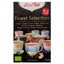 FINEST SELECTION TĒJA YOGI TEA, MAISIŅOS PAPĪRA APLOKSNĒS (404045)