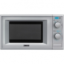 MIKROVIĻŅU KRĀSNS ZANUSSI ZFM 20100SA 700W 19.6L, SUDRABA