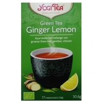 ZAĻĀ TĒJA YOGI TEA GINGER LEMON, MAISIŅOS PAPĪRA APLOKSNĒS (402058) J