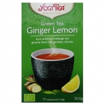 ZAĻĀ TĒJA YOGI TEA GINGER LEMON, MAISIŅOS PAPĪRA APLOKSNĒS (402058)