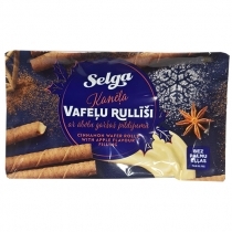 KANĒĻA VAFELES RULLĪŠI LAIMA SELGA AR ĀBOLU GARŠAS PILDĪJUMU (790577) ZS