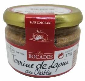 TERĪNE AR TRUŠA GAĻU UN CHABLIS VĪNU LES BOCADES (909351)