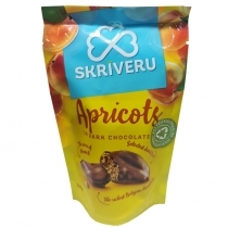 ŽĀVĒTI AUGĻI SKRĪVERU SALDUMI APRIKOZES TUMŠAJĀ ŠOKOLĀDĒ (575328)