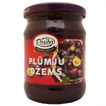 PLŪMJU DŽEMS ROSĪBA 500GR (000445)