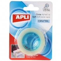 LĪMLENTE APLI CRYSTAL 19mm x 33m ĪPAŠI CAURSPĪDĪGA