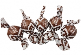 ŠOKOLĀDES TRIFELES PURE CHOCOLATE DOUBLE TWIST AR KRAUKŠĶĪGO ŠOKOLĀDES KRĒMA PILDĪJUMU (195891)(LIELĀS)