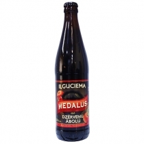 ALUS IĻĢUCIEMA MEDALUS DZĒRVEŅU-ĀBOLU STIKLA PUDELĒ ALK. 5.0% (003728) +Depozīta TARA