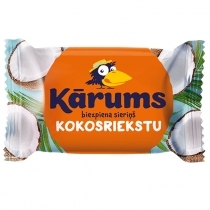 BIEZPIENA SIERIŅŠ KĀRUMS AR KOKOSRIEKSTU SKAIDIŅĀM