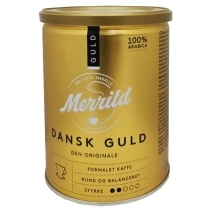 KAFIJA MALTA MERRILD DANSK GULD, METĀLA KĀRBĀ (038967)