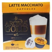 KAFIJAS TABLETES AROMA GOLD LATTE MACCHIATO (312705)