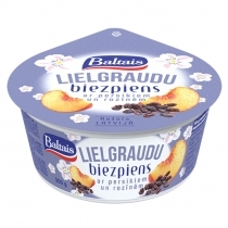GRAUDAINAIS BIEZPIENS BALTAIS AR ROZĪNĒM UN PERSIKIEM (113974)