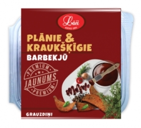 PLĀNIE UN KRAUKŠĶĪGIE GRAUZDIŅI LĀČI AR BBQ GARŠU (001585) JN