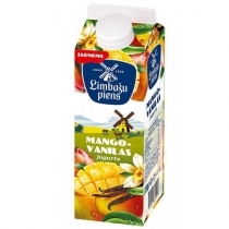 DZERAMAIS JOGURTS LIMBAŽU PIENS MANGO-VANIĻAS (898033)