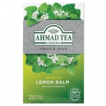 ZĀĻU TĒJA AHMAD LEMON BALM, MAISIŅOS FOLIJA APLOKSNĒS (021753) J