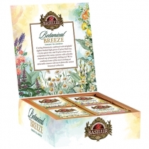ZAĻĀ UN MELNĀ TĒJA BASILUR BOTANICAL BREEZE COLLECTION ASSORTED, MAISIŅOS FOLIJA APLOKSNĒS (946637) J