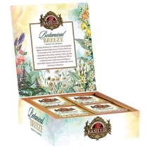 ZAĻĀ UN MELNĀ TĒJA BASILUR BOTANICAL BREEZE COLLECTION ASSORTED, MAISIŅOS FOLIJA APLOKSNĒS (946637)