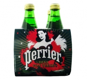 ŪDENS KARBONIZĒTS PERRIER, STIKLA PUDELĒ (110833) +Depozīta TARA J