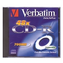 KOMPAKTDISKS VERBATIM CD-R 52 x 700MB (VER43325)