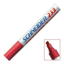 MARĶERIS NOTURĪGAIS SCHNEIDER 233 SARKANS (SC123302)